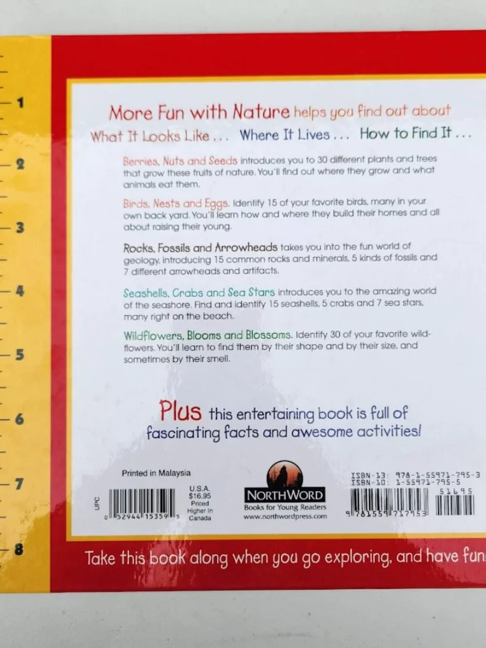 More Fun With Nature Take Along Guides Hardcover Book Activity Journal Craft Wor